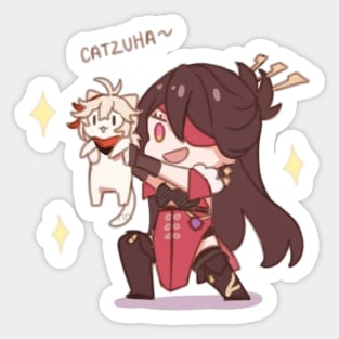 Catzuha Sticker